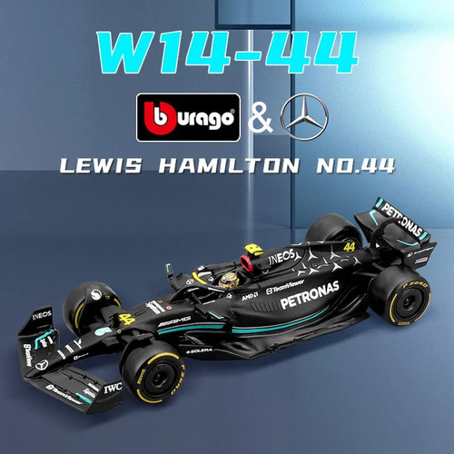 Coche Amg F1 Buburago W14 44 #hamilton1:43 2023