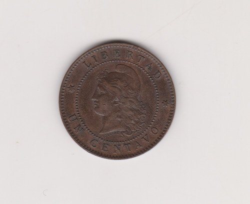 Moneda Argentina 1 Centavo Año 1891 Excelente + (Usado)
