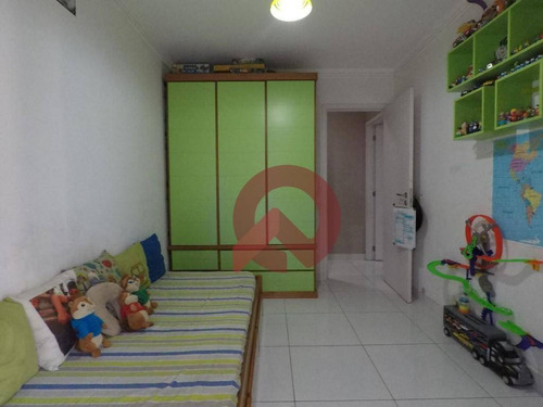 Imagem 19 de 28 de Apartamento Com 3 Dormitórios À Venda, 127 M² Por R$ 530.000,00 - Boqueirão - Praia Grande/sp - Ap2864