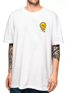 Blusa Camiseta Smile Sorrido Derretido Camiseta Tumblr