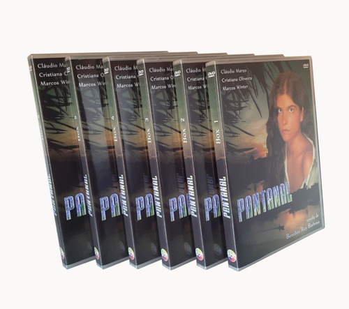 Box Novela Pantanal (1990) - 23 Dvds Completa