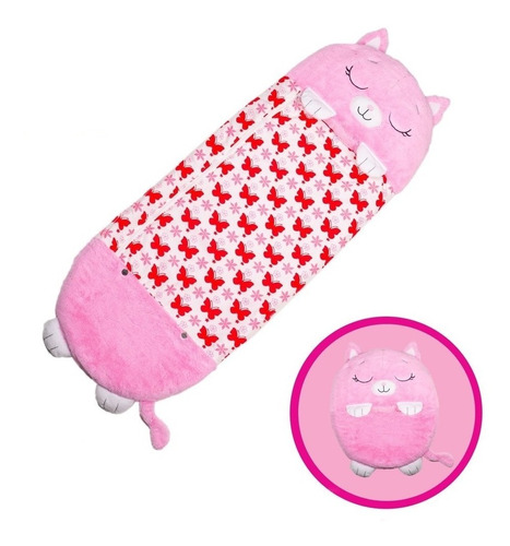 2 Unidades Happy Tamaño Grande Saco Charlotte Pink Kitty