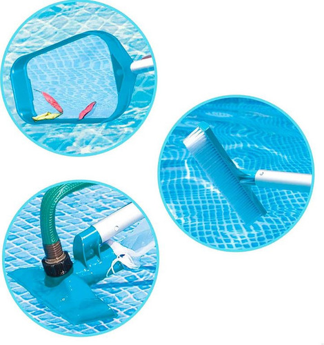 Kit Mantencion Piscina Básico 3 Piezas Intex