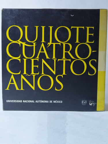 Quijote Cuatrocientos Años Caja Unam5títulos+5cd P.dura2005