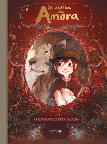 Os diários de amora - Volume 1: O zoológico petrificado, de Neyret, Aurélie. Autêntica Editora Ltda., capa mole em português, 2018