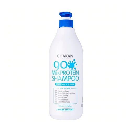 Shampoo Milk Protein 1000ml Belleza Coreana 