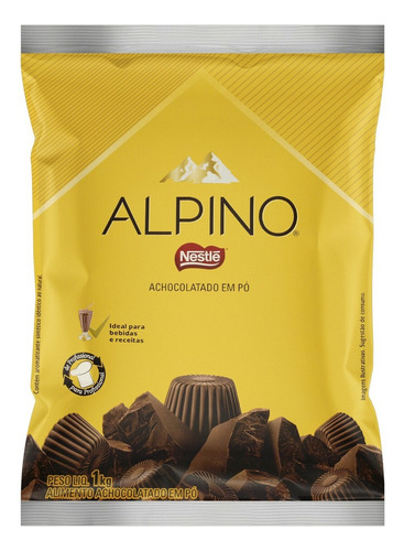 Achocolatado Pó Alpino Nestlé Pacote 1kg