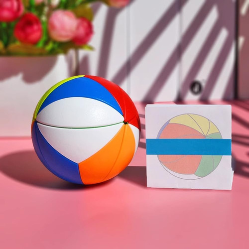 Yeet Ball Cube, Cubo De Bola De Hiedra Sin Calcomanías