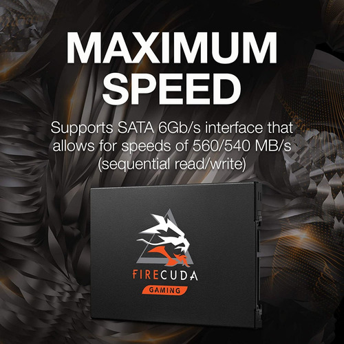 Seagate Firecuda 120 2tb Disco Ssd Sata 6gb/s Gamer