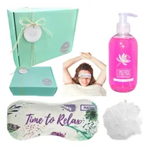 Comprar Set Kit Caja Regalo Mujer Box Spa Zen Rosas Aroma Relax N30