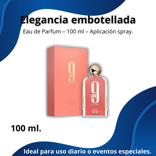 Afnan 9am Pour Femme Edp 100ml Original
