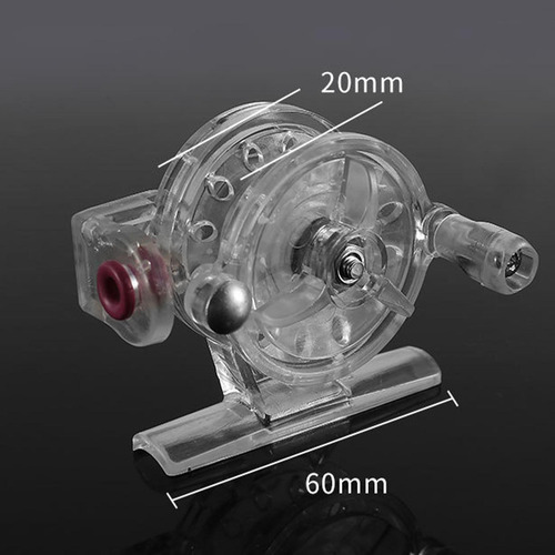 4 Carrete De Pesca En Hielo, Suministros De Carrete, Rueda