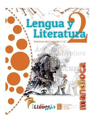 Imagen 1 de 1 de Lengua Y Literatura 2 Llaves Más - Mandioca