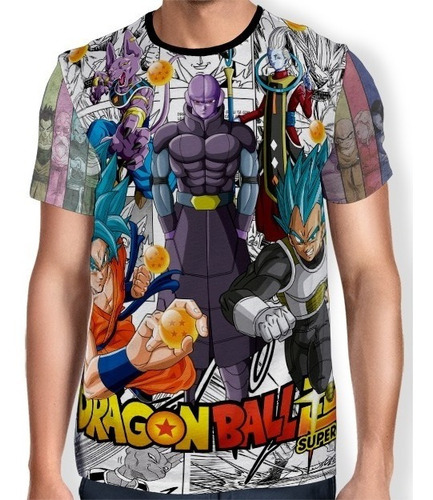 Camisas De Animes Mangá Dragon Ball Super - Full Print 