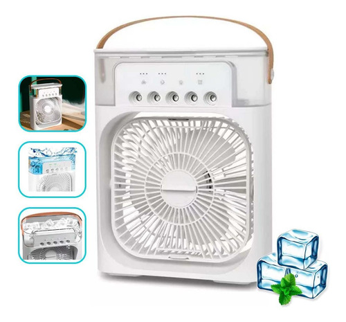 Ventilador Com Umidificador Refrigeramento Novo Modelo Top