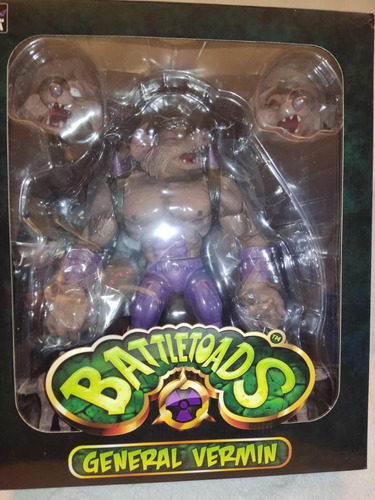 Premium Dna Battletoads General Vermin Figura (Usado)