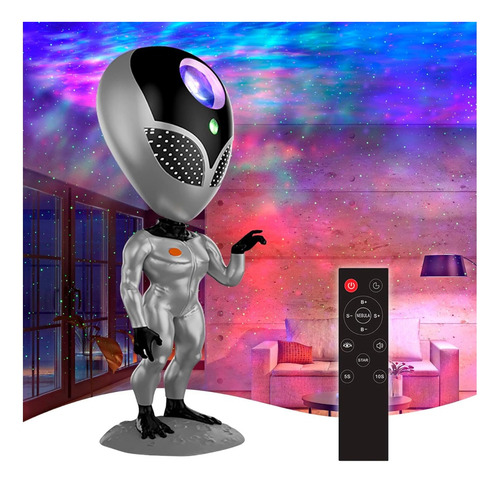 Proyector De Galaxias Y Estrellas Alien Repeticion De Voz