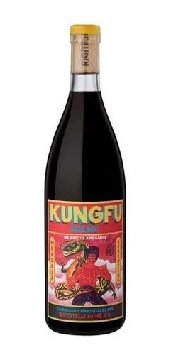 Imagen 1 de 1 de Vino Kung Fu Malbec Riccitelli Sin Sulfitos