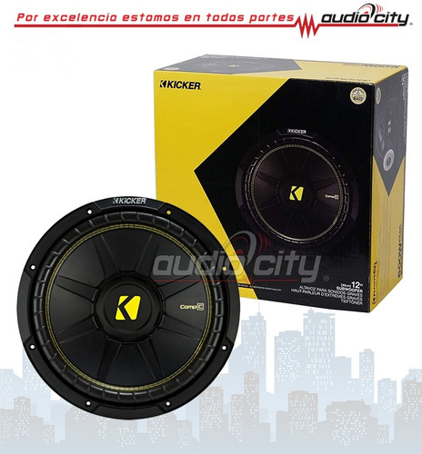 Subwoofer Kicker 12 Pulgadas 44cwcd124 Compc 600 Watts 