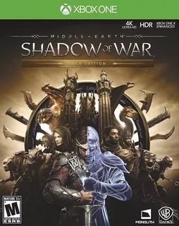 Shadow Of War Gold Edition Xbox One Físico Sellado Original