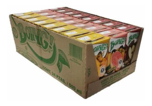 Caja Surtida Jugo Boing 24 Piezas De 500ml C/u