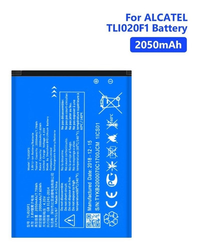Bateria Pila Alcatel Tetra Ot5041c Tli020f1 Original