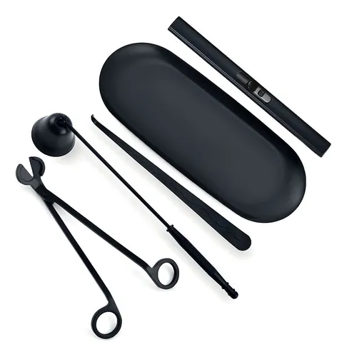 Cortador Mecha Vela Kit Para Velas + Encendedor 5 En 1