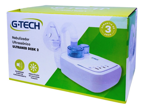 Inalador Nebulizador Ultrassônico Ultraneb Desk 2 G-tech