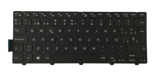Teclado Para Dell Inspiron 14-3000 3442 3443 3451 3458 Esp