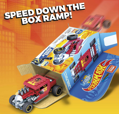 Juego De Construcción Hot Wheels Mega Construx Bone