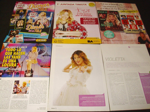 (ad027) Martina Tini Stoessel * Recortes Revistas Clippings