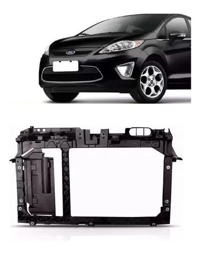 Painel Frontal New Fiesta Mexicano Hatch Sedan 2011 2012 13