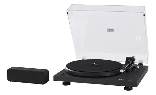  Crosley CR7010A-BK Ridgemont - Tocadiscos de 3