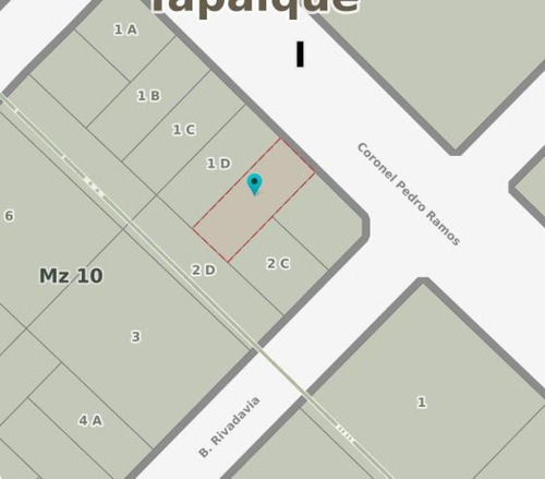 Terreno En Venta - 376mts2 - Tapalqué