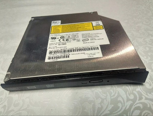 Imagem 2 de 2 de Drive Gravador Dvd Sata Notebook Dell Inspiron 1545 Completo