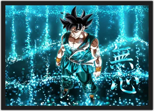 Quadro Decorativo Desenho Dragon Ball Z Goku Salas