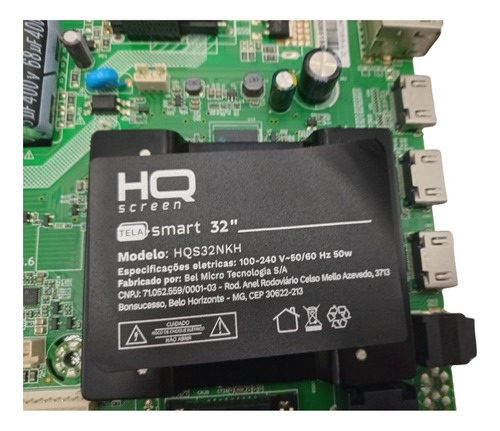 Placa Principal + Fonte Hqs32nkh P502843tv86