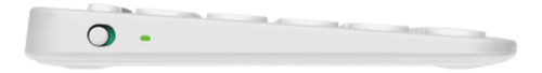 Kit 2x Teclado Bluetooth Logitech K380s Pebble Key 2 Branco