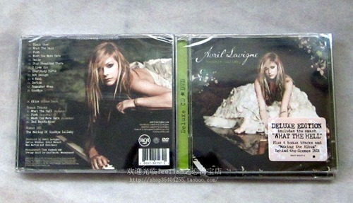 Avril Lavigne Goodbye Lullaby Deluxe Edition Cd+dvd+bonus