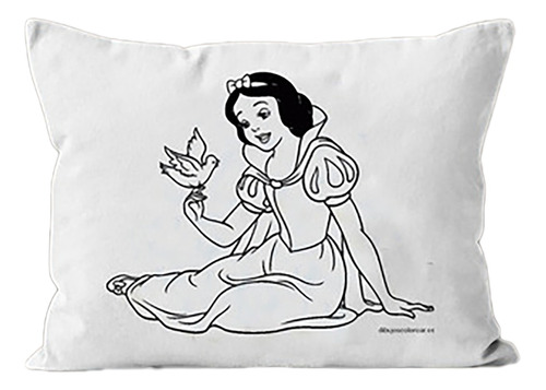 Almohadones Para Pintar - Blancanieves - Souvenirs -10un