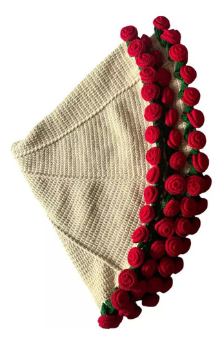Para Ha Kit Crochet Manta Flores Juego Tejido Tejido /
