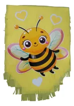Comprar Piñata Artesanal Abejita Cotillón - Diversión Para Fiestas Amarillo Abejita Personaje Grande