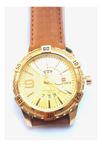 Reloj Hombre - Naviforce_deportivo Dorado