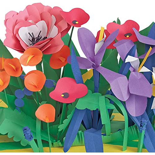 Papel De Construcción Niños | 7 Colores - 600 Hojas G...