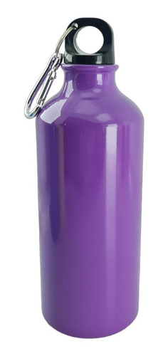 Caramañola 600 Ml Morado Pastel Para Sublimar Con Caja