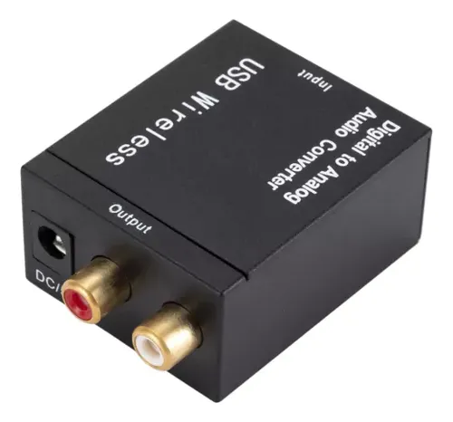 Conversor Audio Digital Optico A Analogico Bluetooth + Rca