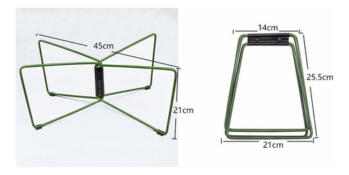 Soporte Para Hielera Plegable, Mobiliario Para Caqui