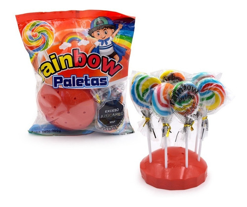 Paletas Chupetin Frutales 15 Unidades Golosinas, Piñatas