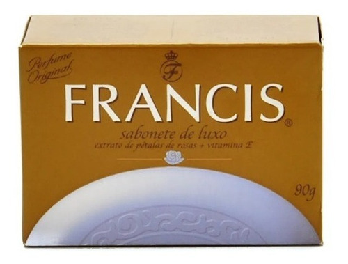Imagem 1 de 2 de Sabonete Francis Luxo Extrato De Pétalas De Rosas Lilás 90g
