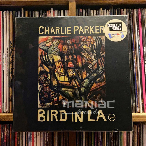 Charlie Parker Bird In La 4 Vinilos Manc